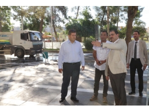 Canpolat İlçede Devam Eden Çalışmaları Denetledi