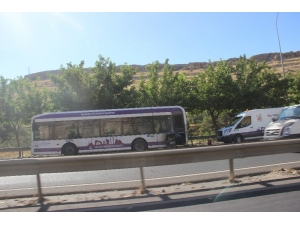 Seyir Halindeki Otobüs Bir Anda Alev Aldı