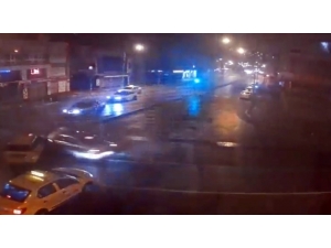 Emniyet Müdürünün Yaptığı Kaza Kamerada