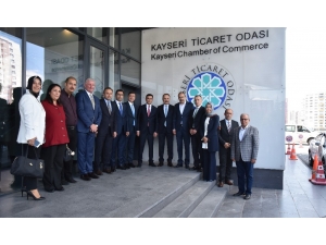 Vakıfbank Genel Müdürü Abdi Serdar Üstünsahil’den Kto’ya Ziyaret