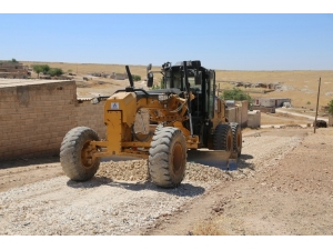 Eyyübiye Kırsalında Yol Yapımı Sürüyor