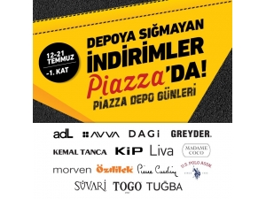 Piazza’da “Serinleten” İndirim