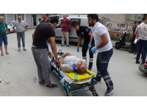 Bisikletler Kafa Kafaya Çarpıştı: 2 Yaralı