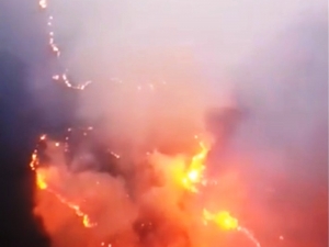 Muğla’nın Ciğerlerini Yakan Yangın Havadan Görüntülendi