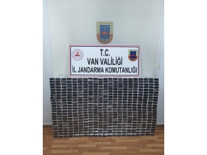 Van’da 5 Bin Paket Kaçak Sigara Ele Geçirildi