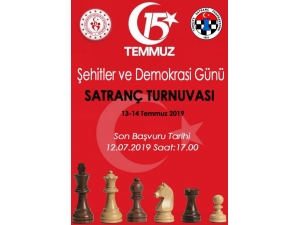 15 Temmuz Demokrasi Ve Milli Birlik Günü Satranç Turnuvası