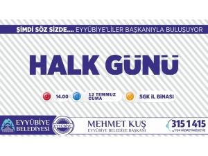 Eyyübiye Belediyesi Halk Günü Buluşması
