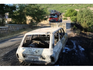 Aracı Yandı, Sadece Ruhsatı Kurtarabildi