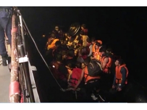 Ayvalık’ta 114 Mülteci Yakalandı