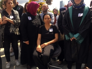 Ümraniye’de Başından Vurularak Öldürülen Avukat İçin Adliyede Cenaze Töreni