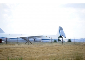 Türkiye’nin Hava Ve Füze Savunma İhtiyacının Karşılanmasına Yönelik Tedarik Edilen S-400 Uzun Menzilli Bölge Hava Ve Füze Savunma Sisteminin Birinci Grup Malzemelerinin Ankara’ya Getiren Ah-124-100 Kodlu Antonov Uçağın Burnu