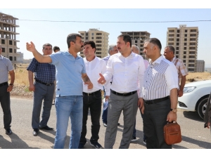 Baydilli İlçedeki Yolları İnceledi