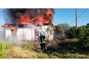 Köyceğiz’de Ev Yangını