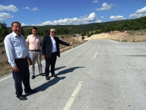 İşte Chp’li Kasap’ın ’Asfaltsız’ Dediği Yol