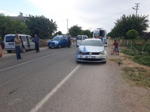 Elbeyli İlçesinde Kaza: 2 Yaralı