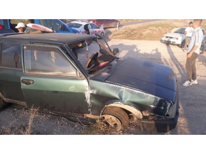 Emet’te Trafik Kazası: 1 Yaralı