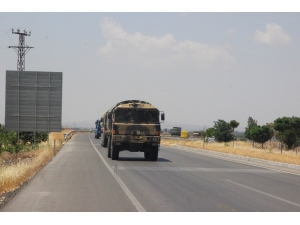 Suriye Sınırına, Fırtına Obüs, Topçu Bataryası Sevkiyatı Yapıldı