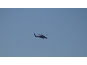 Yüksekova’dan Irak Sınırına Taarruz Helikopterleri