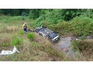 Çekmeköy’de Takla Atan Aracın Sürücüsü Hayatını Kaybetti