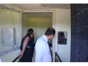 İçme Suyu Deposuna Güneş Enerjili Otomatik Klorlama Cihazı Takıdı