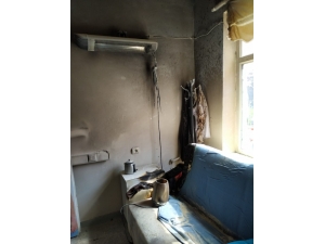 Bahçesaray Devlet Hastanesi’nde Yangın