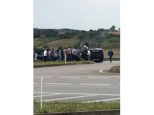 Sinop’ta Trafik Kazası: 5 Yaralı