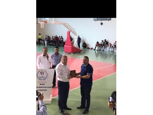 Başkan Sever’e Plaket Takdim Edildi