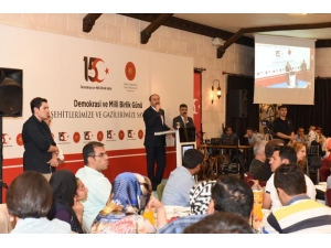 Şanlıurfa’da Şehit Aileleri Ve Gaziler Onuruna Yemek Verildi