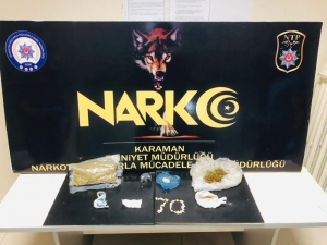 Karaman’daki Uyuşturucu Operasyonunda 5 Tutuklama