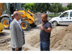 Şuhut’ta Doğal Gaz Çalışmaları Devam Ediyor