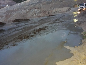 Gümüşhane’de Maden İşletmesinin Atık Borusu Patladı