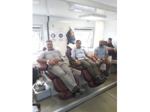 Sarıkamış’ta Kızılay’a Kan Bağışı Yapıldı