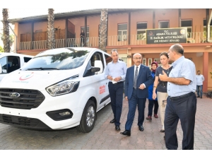 Adana’ya 3 Aşı Nakil Aracı