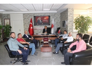 Cizre Tso Başkanı Sefinç’ten Habur Mülki İdare Amirlerine Ziyaret