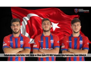 Karabükspor’dan Üç Futbolcu, U19 Milli Takımı’na Davet Edildi