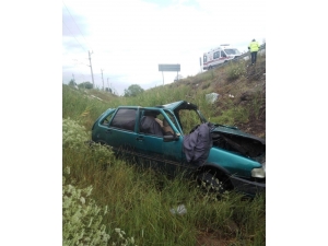 Sivas’ta Trafik Kazası: 1 Ölü, 1 Yaralı