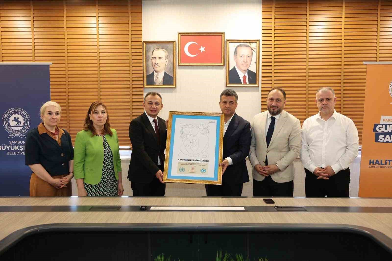 samsun-buyuksehir-belediyesi-ne-iki-onemli-saglik-unvani