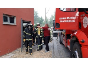 Adıyaman Üniversitesinde Korkutan Yangın