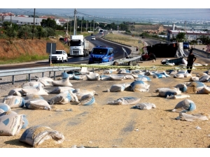 Kamyonla Traktör Çarpıştı: 1 Ölü, 1 Ağır Yaralı