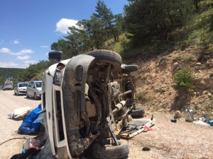 Trafik Kazası 9 Yaralı