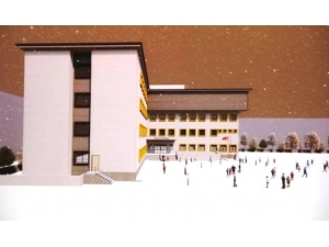 Türk Kızılay İlkokulu İnşaatı Tüm Hızı İle Devam Ediyor