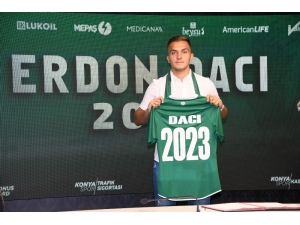 Konyaspor, Erdon Daci’nin Sözleşmesini 3 Yıl Uzattı
