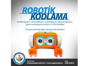 Bozüyük Hem’de Bilgisayarsız Temel Robotik Kodlama Kursu Açılacak