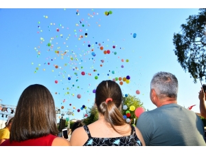 Manavgat’ta Sevgi Dostluk Ve Barışa 5 Bin Balon