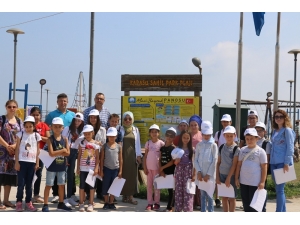 Sgm Öğrencileri Mavi Bayrak Çevre Etkinliklerinde