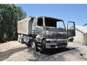 Yüksekova’da Şantiyeye Saldırı