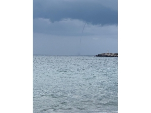 Cide Sahilde Hortum Meydana Geldi