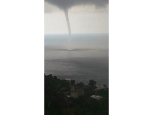 Karacabey Boğazında Hortum Paniği