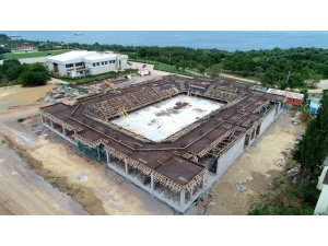 Darıca’nın Yeni Spor Salonu Yükseliyor