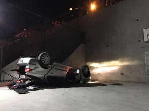 Gazla Freni Karıştırınca, Basketbol Sahasına Uçtu